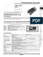 BFC Series Communication Converter Setup and Operation Guide