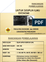 1 Rancangan Pembelajaran Idi Ekonomi