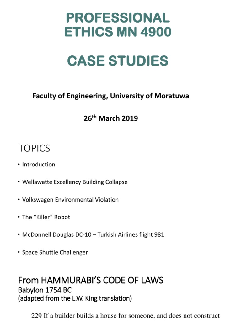 Engineering Ethics Case Studies | PDF | Air Pollution | N Ox