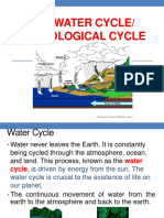 5.2 The Water Cycle (Hydrological Cycle) (T13)