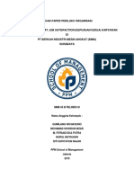 Tugas Final Organizational Behavior - Job Satisfaction Karyawan PT Bima PDF