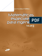 Matemáticas Especiales para Ingeniería. Nivel II PDF