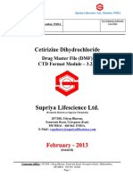 Cetrizine DMF PDF