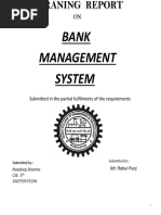 Bank Management System