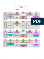 Jadwal CTB Revisi 10 Agustus 2015