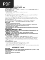 Cie Igcse: CHEMISTRY//9093