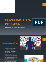 Communication Process F