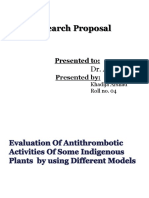 Antithrombotic Synopsis