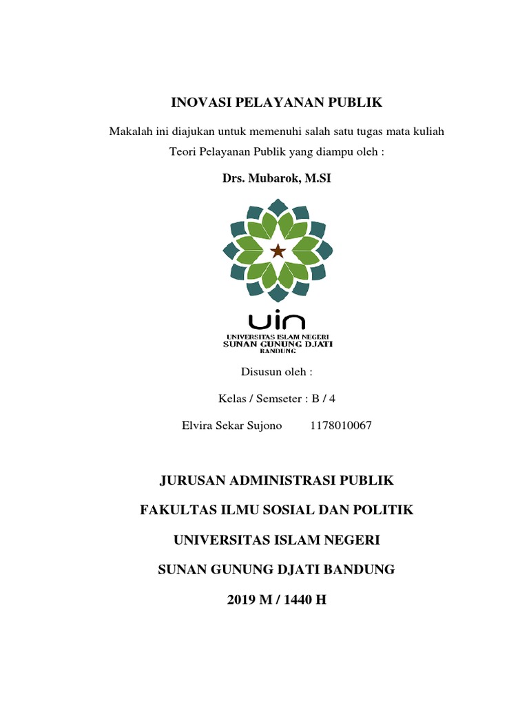 Inovasi Pelayanan Publik