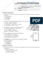 Prueba Integrada 1º Per. Grado 3º