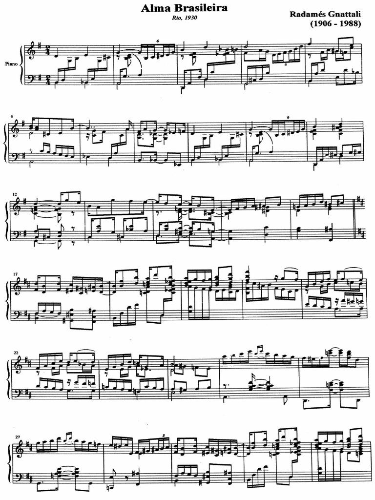 Radamés Gnattali - Alma Brasileira PDF | PDF