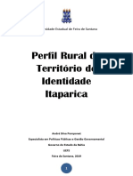 Publicação Perfil Rural Itaparica