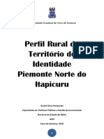 Publicação Perfil Rural Piemonte Norte Do Itapicuru