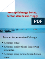 Konsep Keluarga Sehat, Rentan Dan Resiko