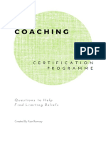 Life Coaching: Certification Programme