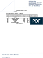 Presupuesto Mano de Obra PDF