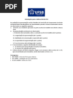 Orientações defesa