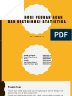 Distribusi Peubah Acak Dan Distribusi Statistika