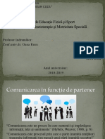 Comunicarea in FCT de Partener