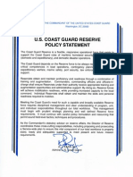 Reserve Policy Statement 2010