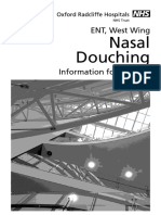 Nasal Douching