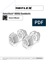 Bowflex 552 Owners Manual