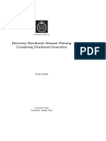 Electricity Distribution Network Planning Considering Distributed Generation PDF