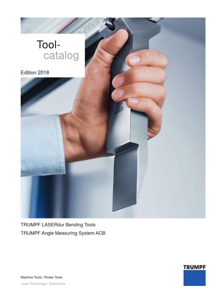 TRUMPFbendingtoolscatalogEN (2018) PDF PDF