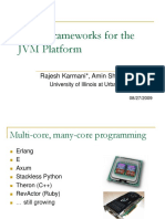 Actor Frameworks For The JVM Platform: Rajesh Karmani, Amin Shali, Gul Agha