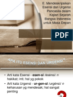 Mengupas Esensi dan Urgensi Pancasila dalam Sejarah Bangsa