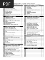 Student Group Risk Assessment Form