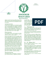 Snooker Reglas PDF