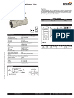 B216, 2-Way, Characterized Control Valve: Stainless Steel Ball and Stem