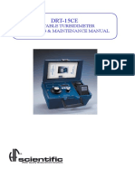 OM-DRT-15ce Portable Turbidimeter Manual