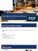 Processos Extrativos Orgânicos