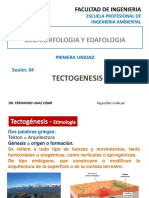 Geomorfologia Y Edafologia: Tectogenesis