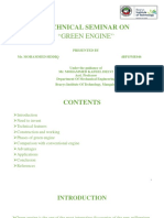 Technical Seminar On: "Green Engine"