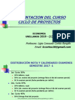 1º Presentacin, Ciclo, Plan