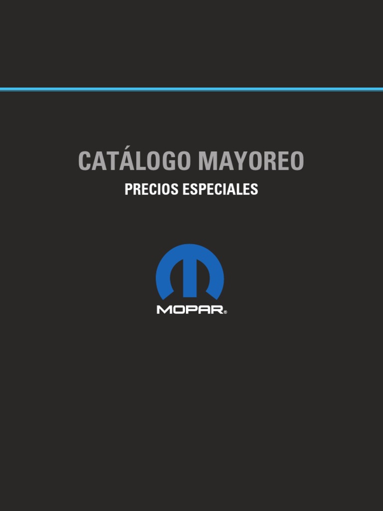Catalogo de Respuestos MOPAR Mayoreo Cherokee | PDF | Embrague ...