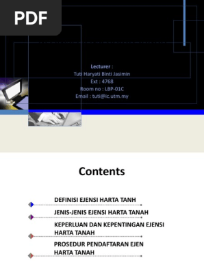 Definisi Ejensi Harta Tanah Pdf