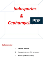 Cephalosporins & Cephamycins PDF