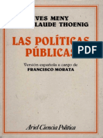 11. Meny, Ives y Thoenig, Jean-Claude. “Implementación”. Contenido en “Las políticas públicas”. Ariel. España, Barcelona.1985 [pp. 158-191] .pdf