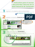 Instructivo Documentos Internos UIS PDF