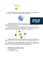 Movimentos da Terra Rotação Translação