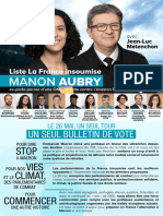 Élections Européennes 2019 en France - Les Professions de Foi Des Listes