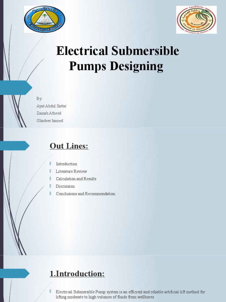 Electrical Submersible Pump Design Insights | PDF | Pump | Liquids