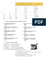 All Pronouns Exercise