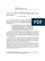 Silvia Elena Tendlarz y Carlos Dante García, ¿A Quién Mata El 2014, 258 Págs