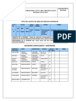 Formato TABULACION