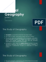 Physical Geography Lecture 1 Introduction